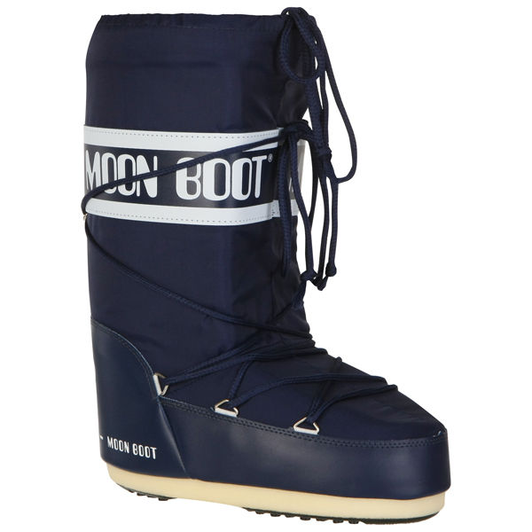 navy blue moon boots