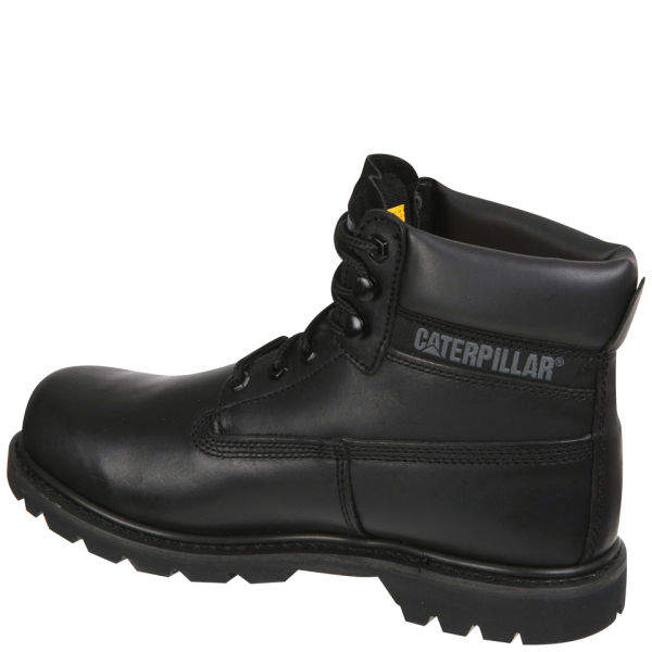 Caterpillar Unisex Colorado Leather Boots Black Mens Footwear