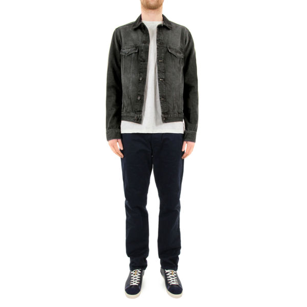 Paul Smith Jeans Men's 819H Denim Jacket - Dark Grey - Free UK Delivery ...