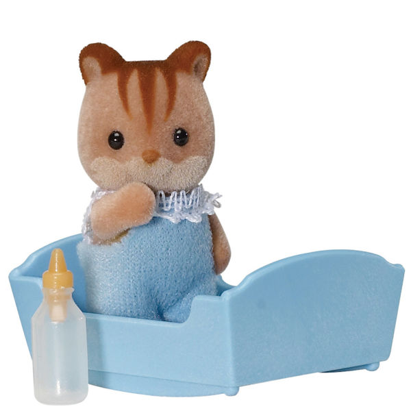 Sylvanian Families Walnut Squirrel Baby Toys