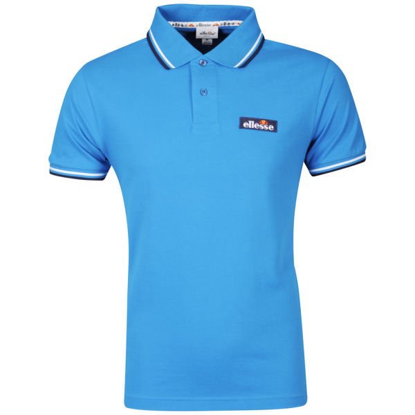 Ellesse Men's Challenge Polo Shirt Blue Sports & Leisure