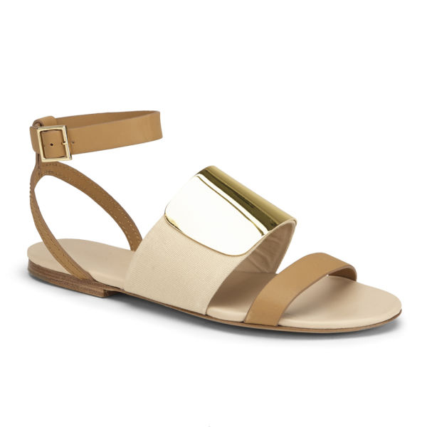 chloe tan sandals