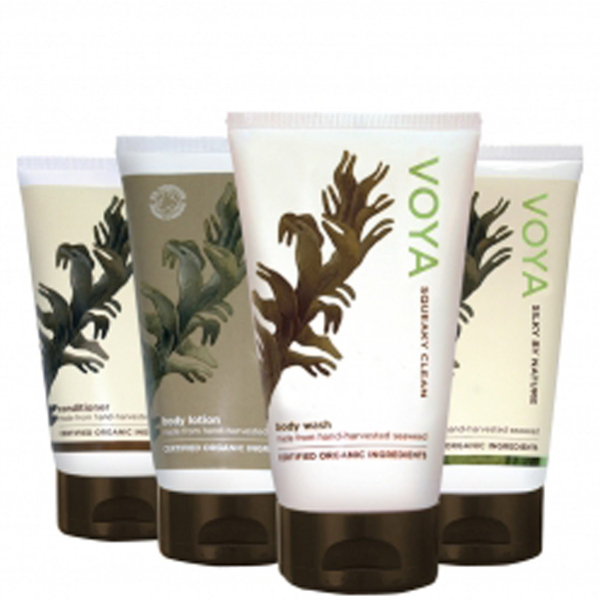 Voya Organic Travel Set 4 X 75ml Free Shipping Lookfantastic