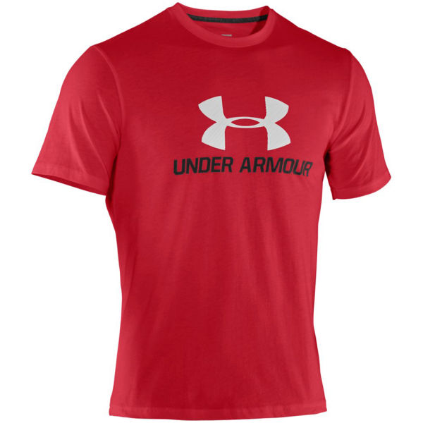 Under Armour Men's Sportstyle Logo TShirt Red Clothing