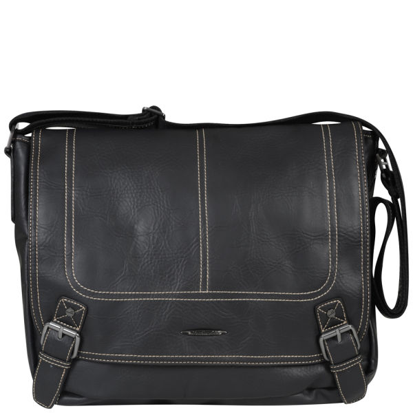 the large clayton leather satchel