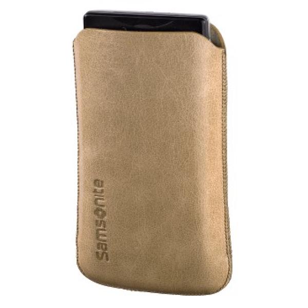 Samsonite Size M Toledo Mobile Phone Sleeve, Beige Electronics Zavvi