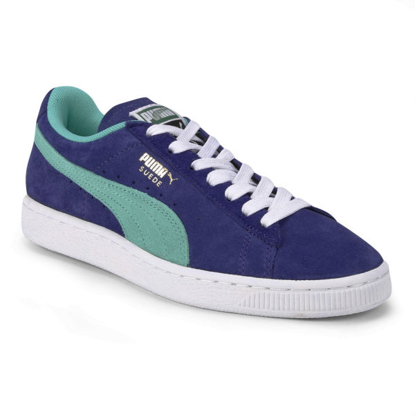 Puma Women's Suede Classics Trainers - Blue - Free UK Delivery over £50