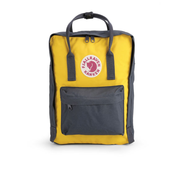 Fjallraven Kanken Backpack Navy/Yellow