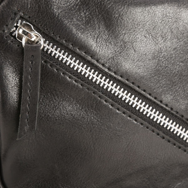 Markberg Women's Zally Asymmetric Zip Mini Leather Crossbody Bag ...