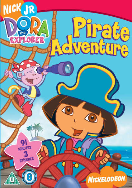 Dora The Explorer - Pirate Adventure DVD | Zavvi