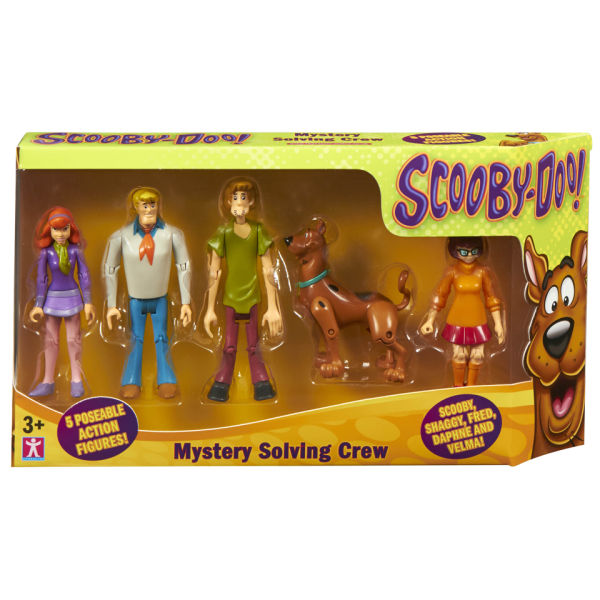 Scooby Doo 5 Inch Mystery Crew 5 Figure Pack Toys | Zavvi