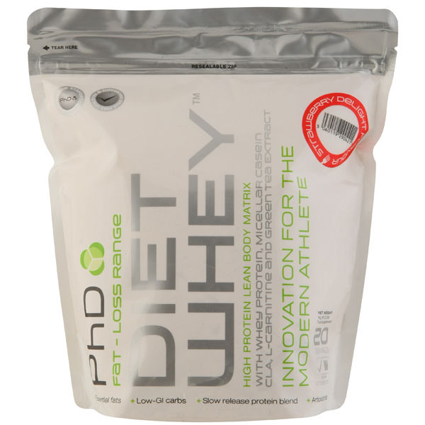 Image of PhD Nutrition Diet Whey 1kg - 1kg - Pouch - Strawberry Delight