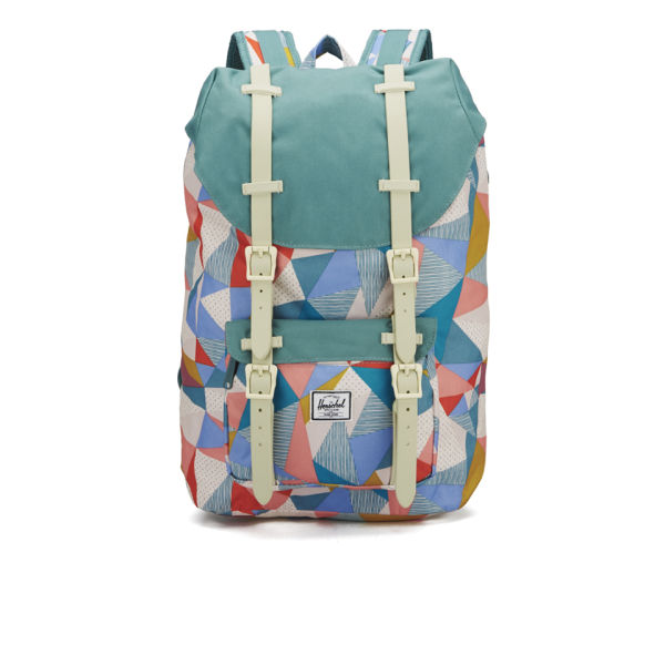 Herschel Supply Co Women S Little America Mid Volume Backpack Herschel Supply Co Women S Little America Mid Volume Backpack Quilt Seafoam Image