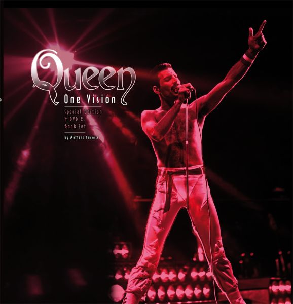 Queen Queen Queen One Vision (4DVD plus Book) CD Zavvi Queen Queen Queen One Vision (4DVD plus Book) CD Zavvi