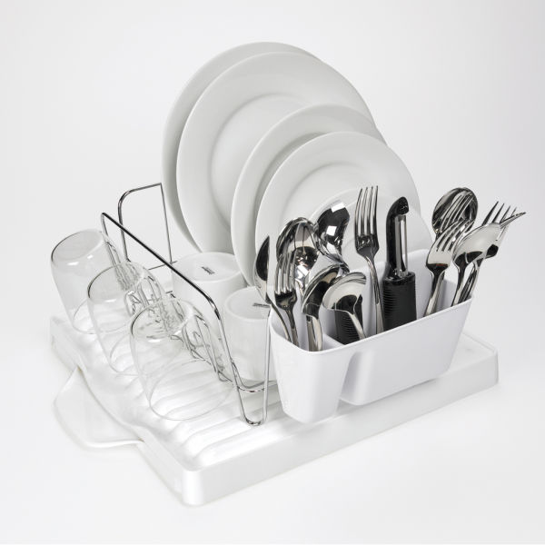 OXO Good Grips 3 Piece SS Dish Rack IWOOT