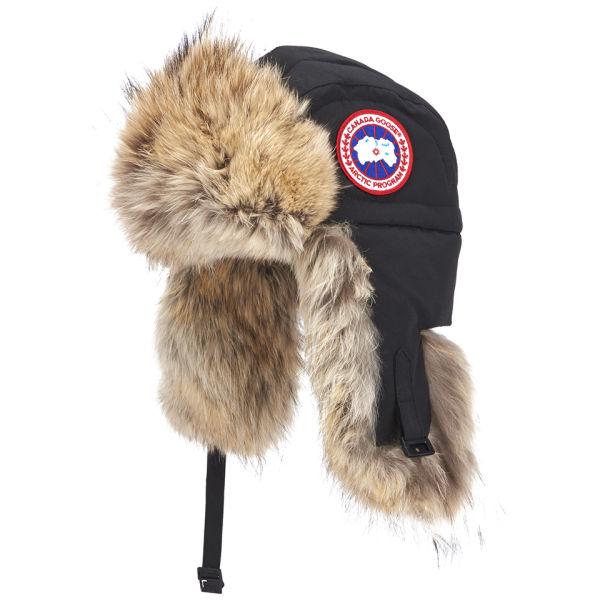 canada goose coyote fur aviator hat canada goose coyote fur aviator hat