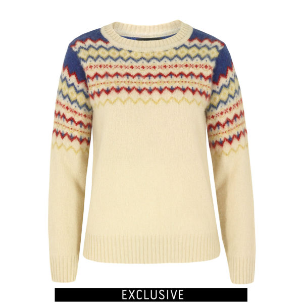 Howlin' by Morrison Women's Betty Knit Cream Free UK Delivery over £50