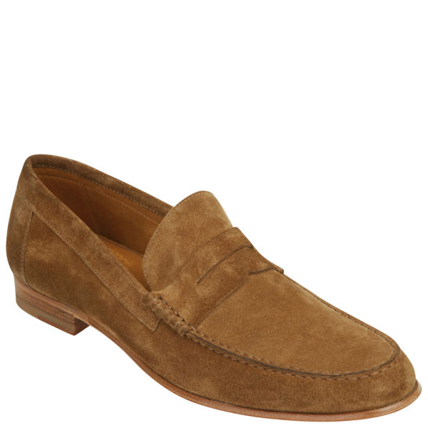 Paul Smith Shoes Men's Casey Suede Loafers - Tobacco | FREE UK Delivery ...
