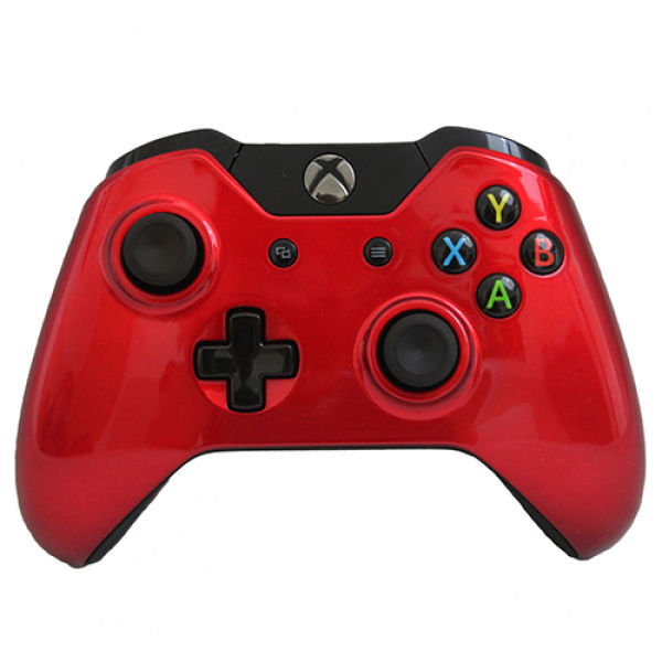 Xbox One Wireless Custom Controller - Gloss Red Games Accessories | Zavvi