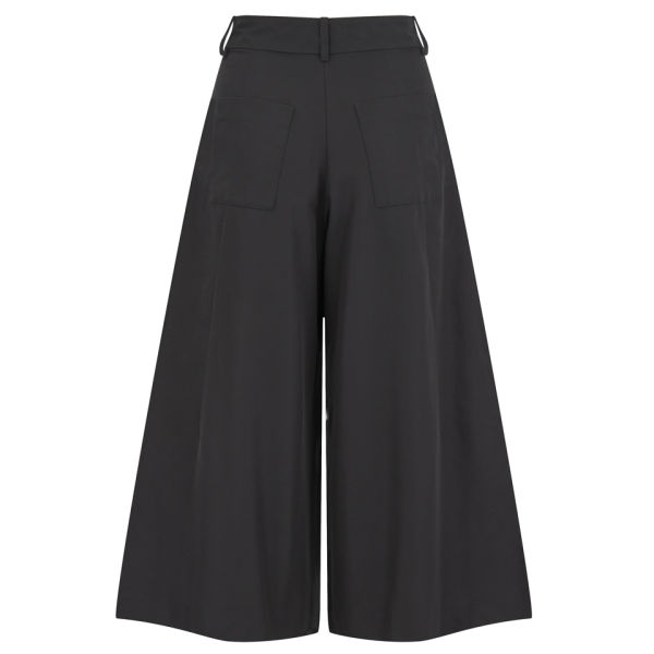 Folk Women's Pleat Culottes - Black - Free UK Delivery over £50