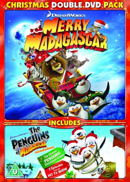 Merry Madagascar and Penguins of Madagascar - Christmas Double Pack DVD