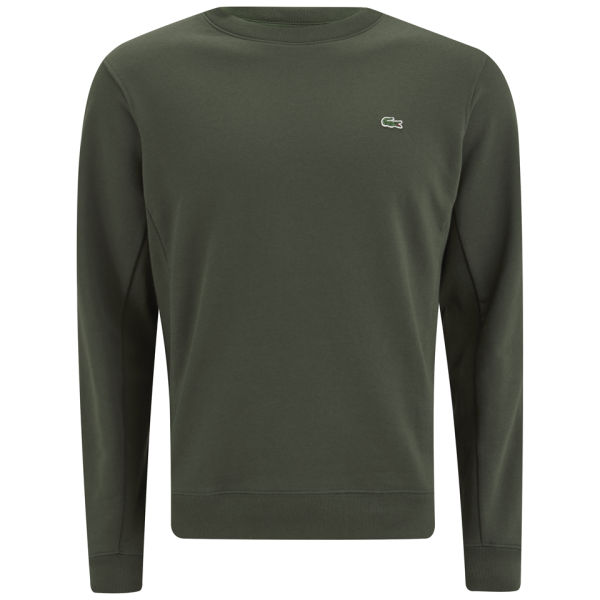 Lacoste Men's Sweatshirt - Green Mens Clothing | TheHut.com