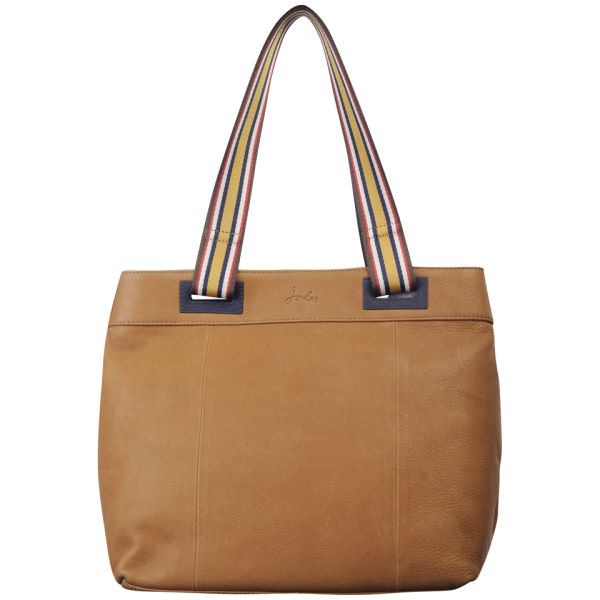Joules Leather Tote Bag - Tan Womens Accessories | TheHut.com