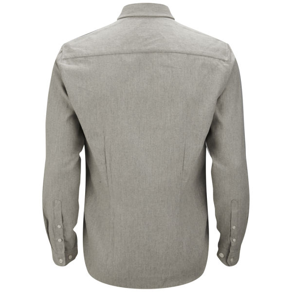 Suit Men's Perry Button Down Shirt - Light Grey Mens Clothing | TheHut.com