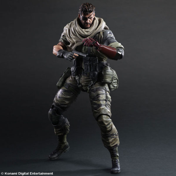 Metal Gear Solid V The Phantom Pain Play Arts Kai Venom Snake Figure ...