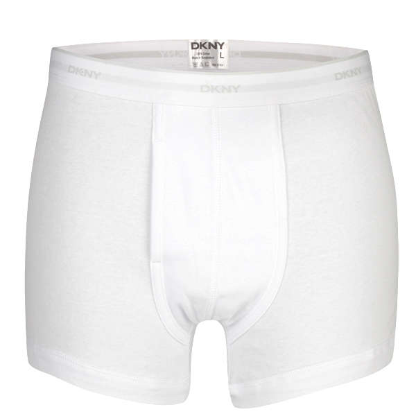 DKNY 3-Pack Boxers - White Mens Underwear | Zavvi.com