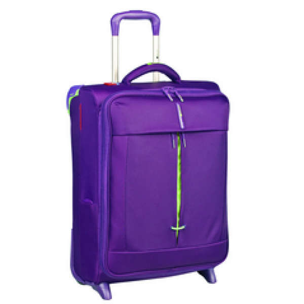 Delsey Fiber Lite 55Cm Slim Cabin Trolley Case - Lilac Clothing ...