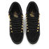 black trainers with studs