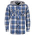 Sonneti Men's DA Hooded Shirt - Blue Sonneti Men's DA Hooded Shirt - Blue