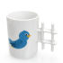 Twitter Styled Tweet Mug with Hashtag Handle Twitter Styled Tweet Mug with Hashtag Handle