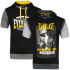 Everlast Men's 2 Pack Hooded Short Sleeve Tops - Black Everlast Men's 2 Pack Hooded Short Sleeve Tops - Black
