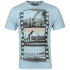 Cinch Men's End Photo Print T-Shirt - Teal Marl Cinch Men's End Photo Print T-Shirt - Teal Marl