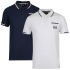 Everlast Men's 2-Pack Polo - Navy/White & White/Navy Everlast Men's 2-Pack Polo - Navy/White & White/Navy
