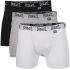 Everlast Men's 3-Pack Boxers - Black/Grey/White Everlast Men's 3-Pack Boxers - Black/Grey/White