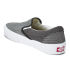 vans slip on suiting black