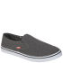 Penn Men's Purcell Heavy Canvas Slip On - Grey Penn Men's Purcell Heavy Canvas Slip On - Grey