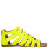 neon gladiator heels