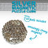 Magic Magnetic Cube - Silver Magic Magnetic Cube - Silver