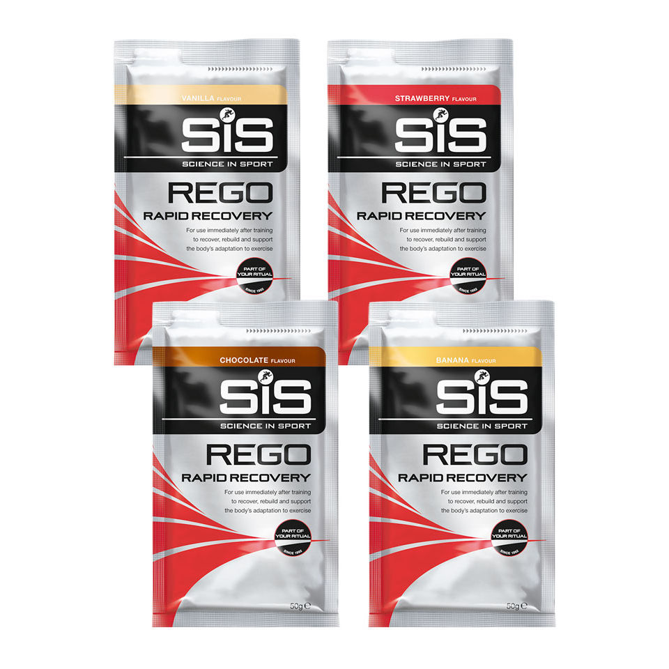 Science in Sport Rego Recovery Drink 50g Sachet - Box of 18 - 18Sachets - Box - Chocolate