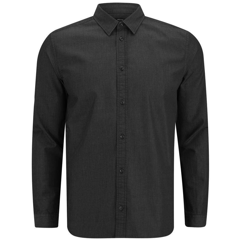 Suit Men's Patriot Shirt - Dark Grey | TheHut.com