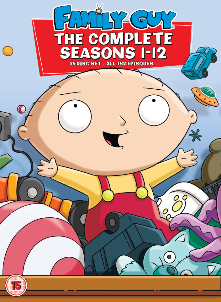 Family Guy - Seasons 1-12 DVD - Zavvi UK