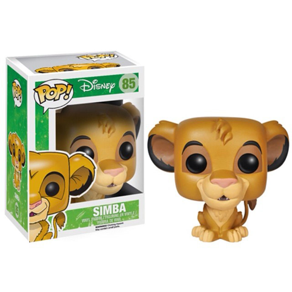 Disneys The Lion King Simba Pop! Vinyl Figure Merchandise Zavvi