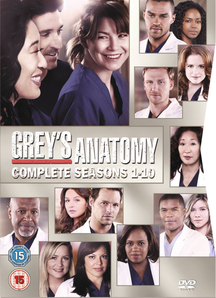 Greys Anatomy - Season 1-10 DVD | Zavvi.com