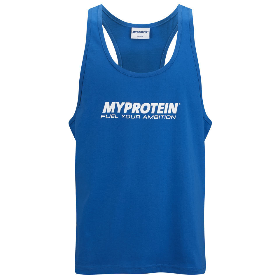 Myprotein Stringer Tank Blue XL
