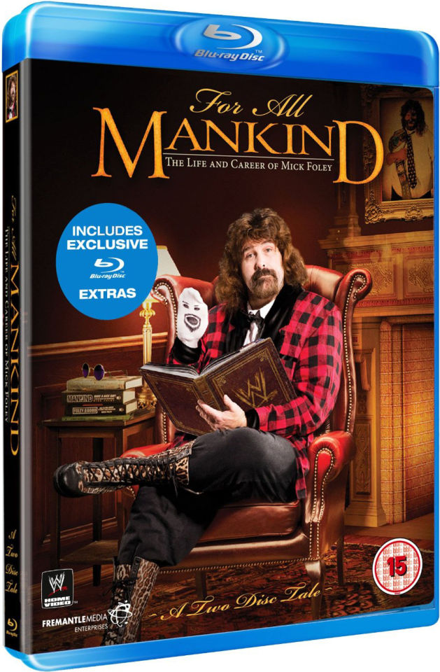 WWE: For All Mankind - The Life and Career of Mick Foley Blu-ray | Zavvi