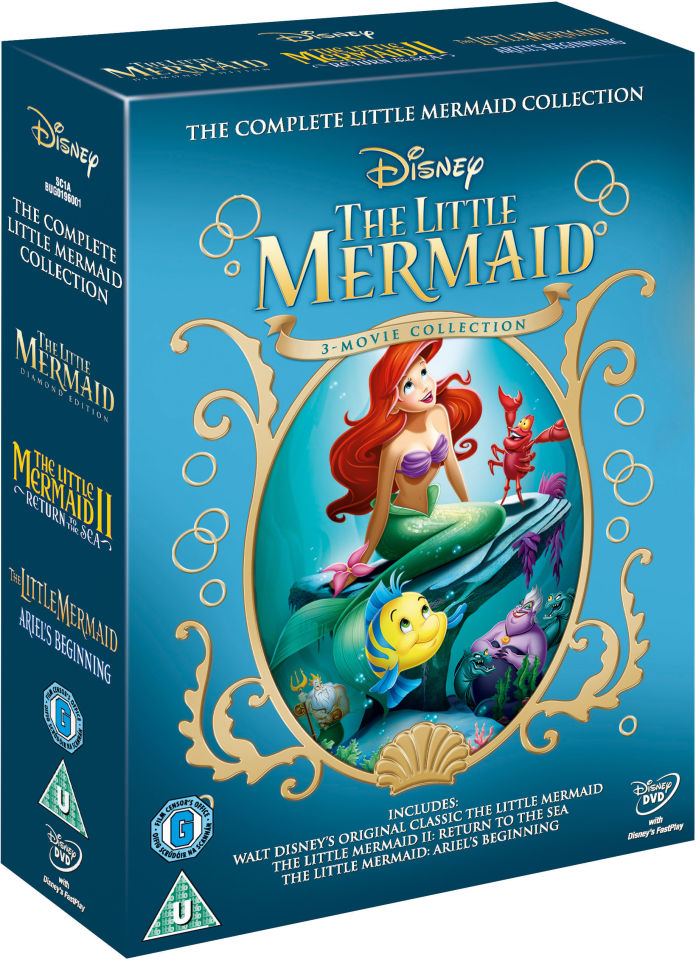 The Little Mermaid 13 DVD Zavvi